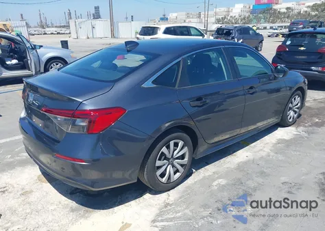 2023 Honda Civic Lx из США, поврежденный, VIN 2HGFE2F26PH553498